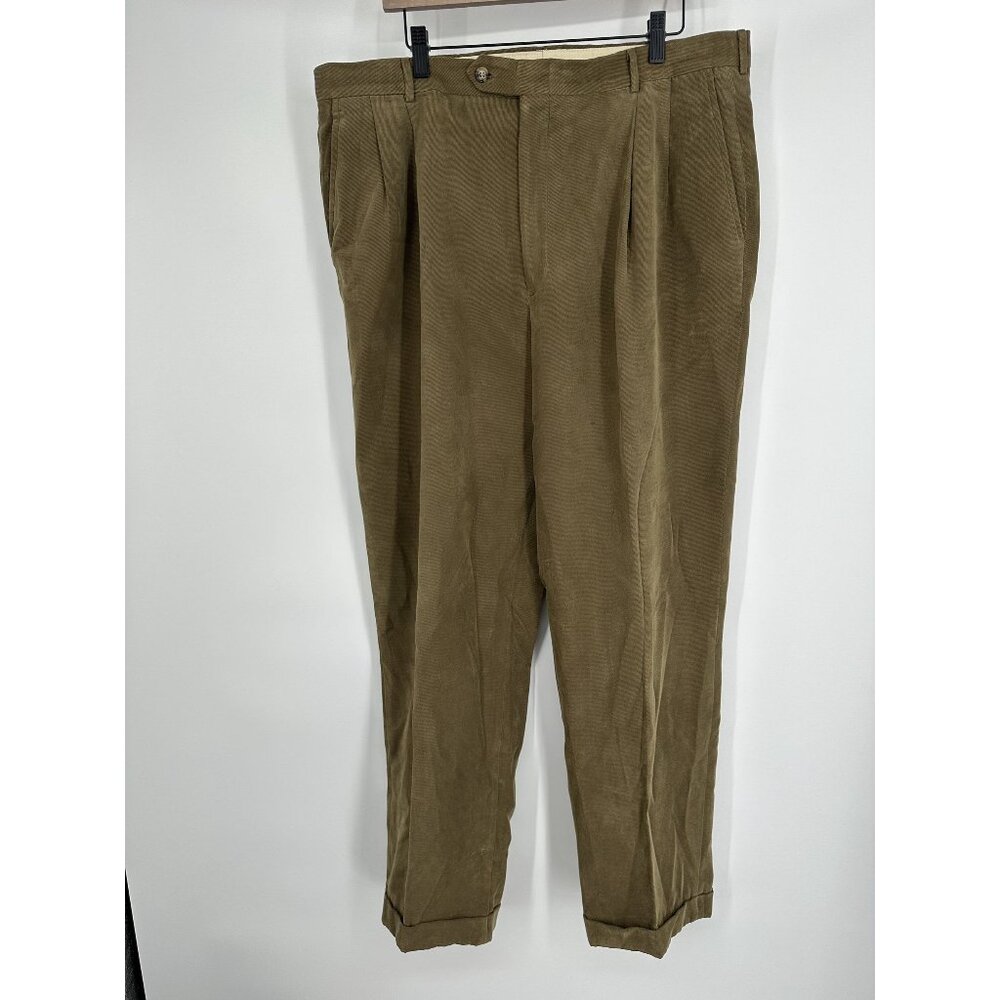 Berle Men's Tan Corduroy‎ pants size 36